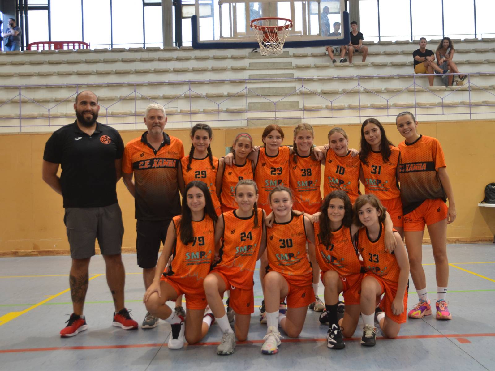 Pre Infantil Fisioterapia el Centre - CE Xamba Club Esportiu de Bàsquet Femení a Vilafranca del Penedès