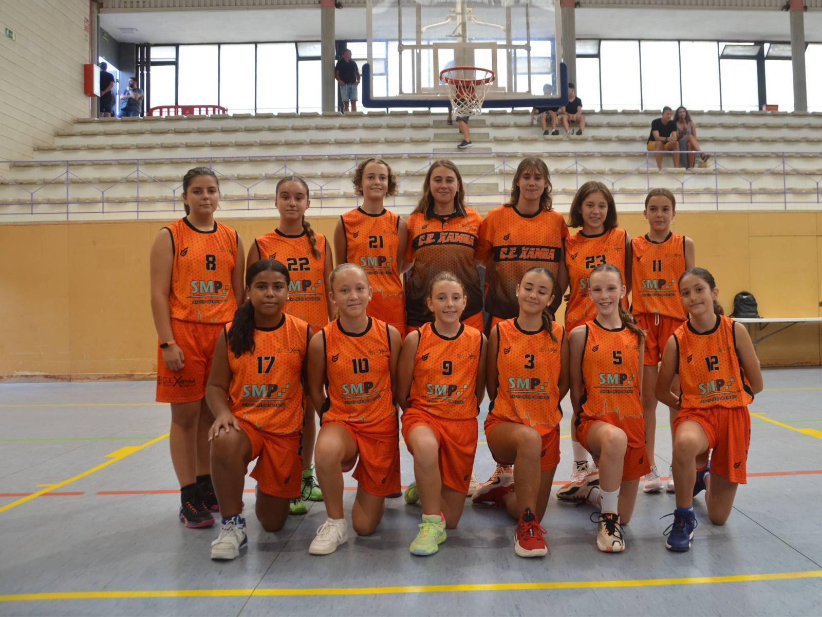 Pre Infantil Taronja - CE Xamba Club Esportiu de Bàsquet Femení a Vilafranca del Penedès