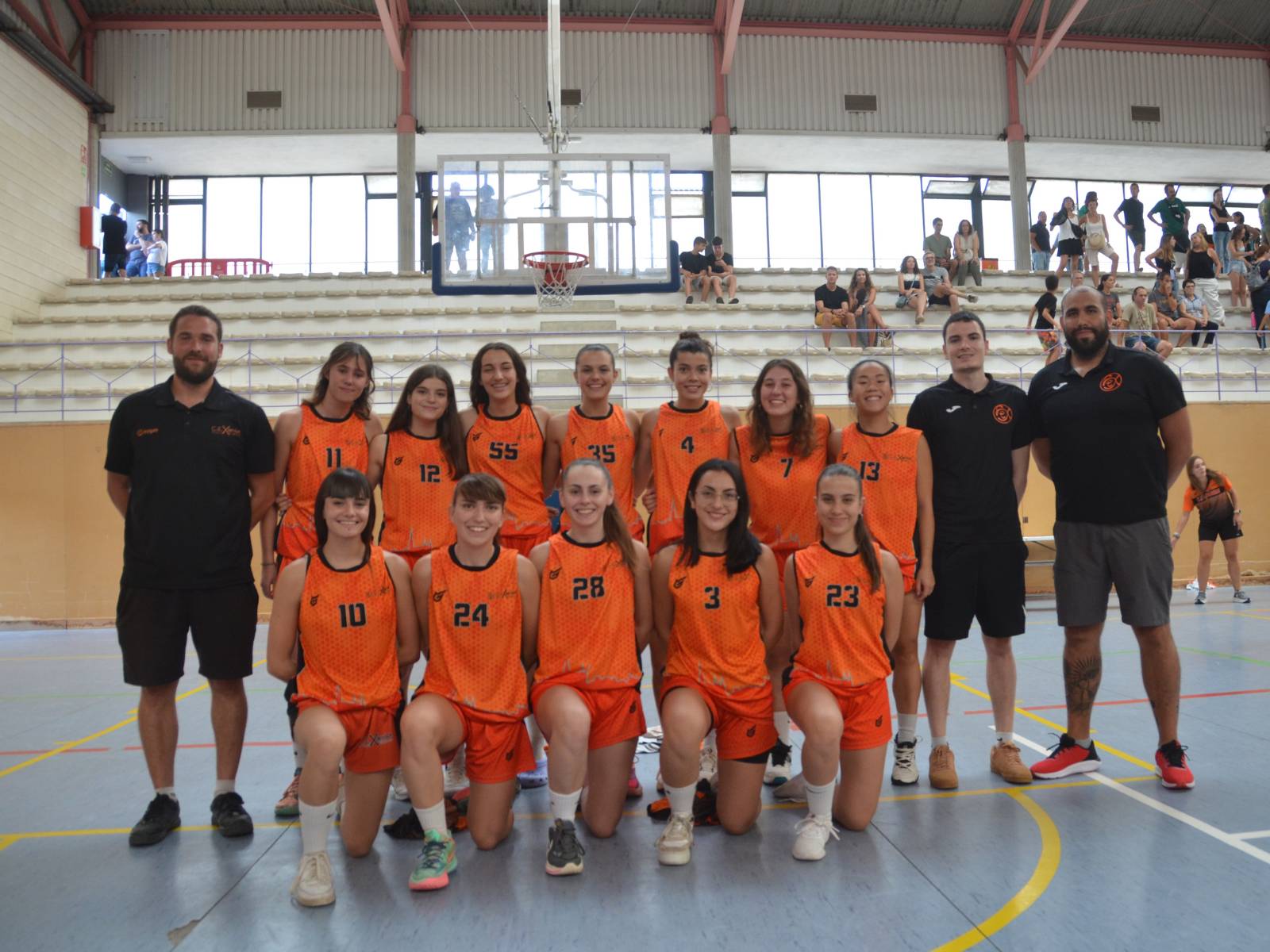 Senior Taronja - CE Xamba Club Esportiu de Bàsquet Femení a Vilafranca del Penedès